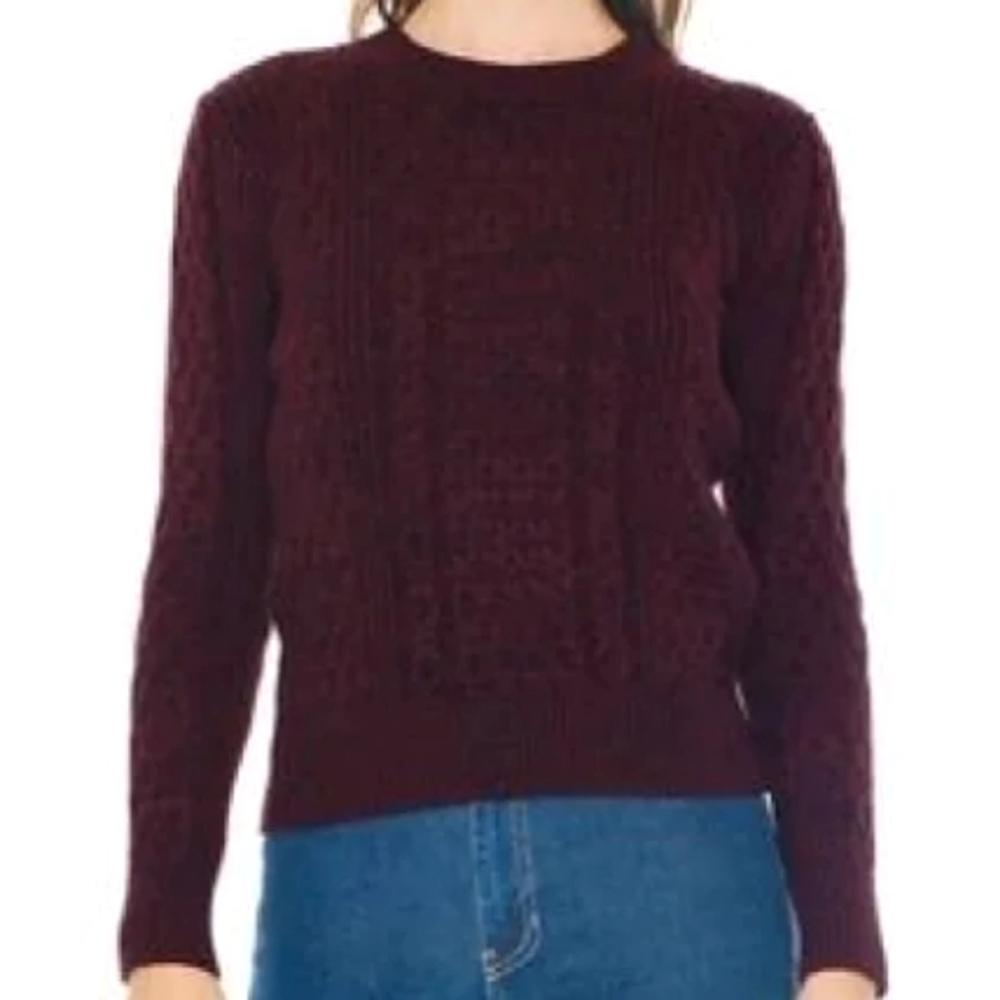 American Apparel Cable Knit Sweater